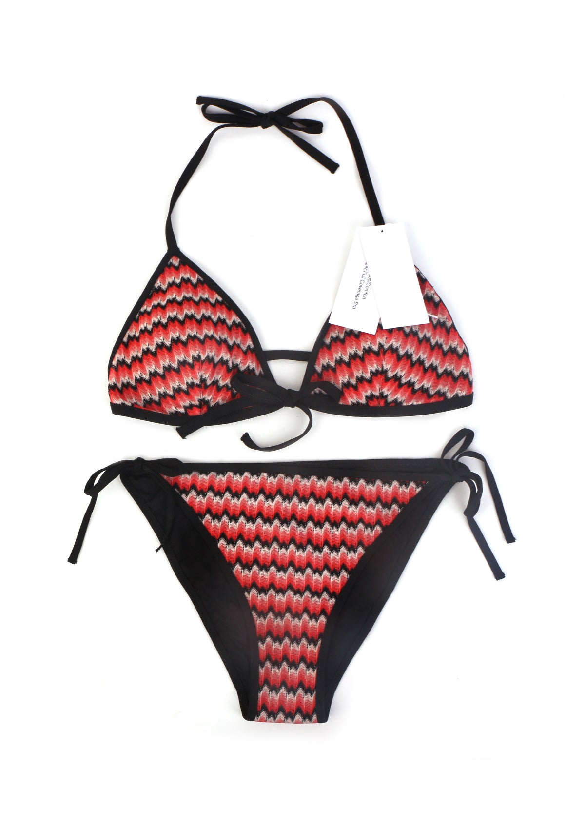 HSIA CoolComfort Two Piece Halter Tie Side Bikini Bathing Suit - HSIA