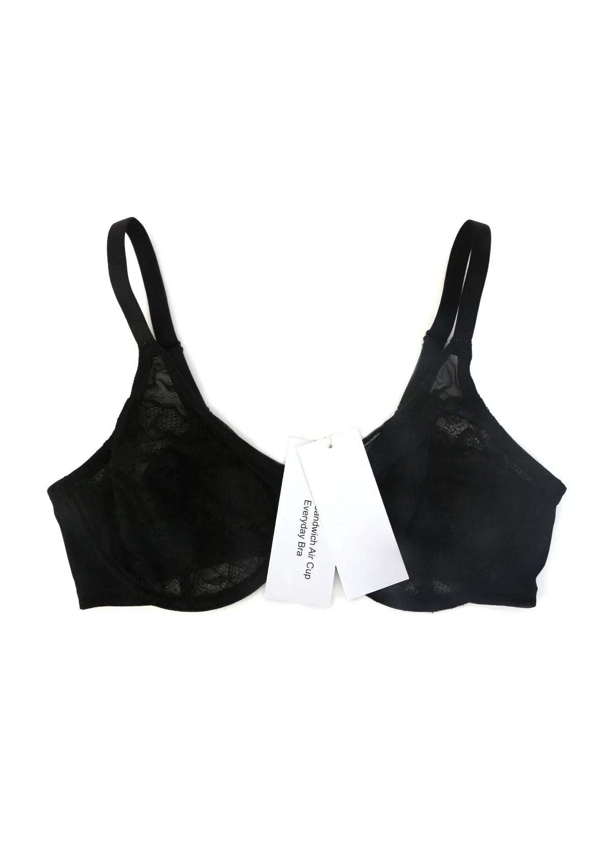 HSIA Sandwich Air Cup Lace Minimizer Everyday Bra - HSIA