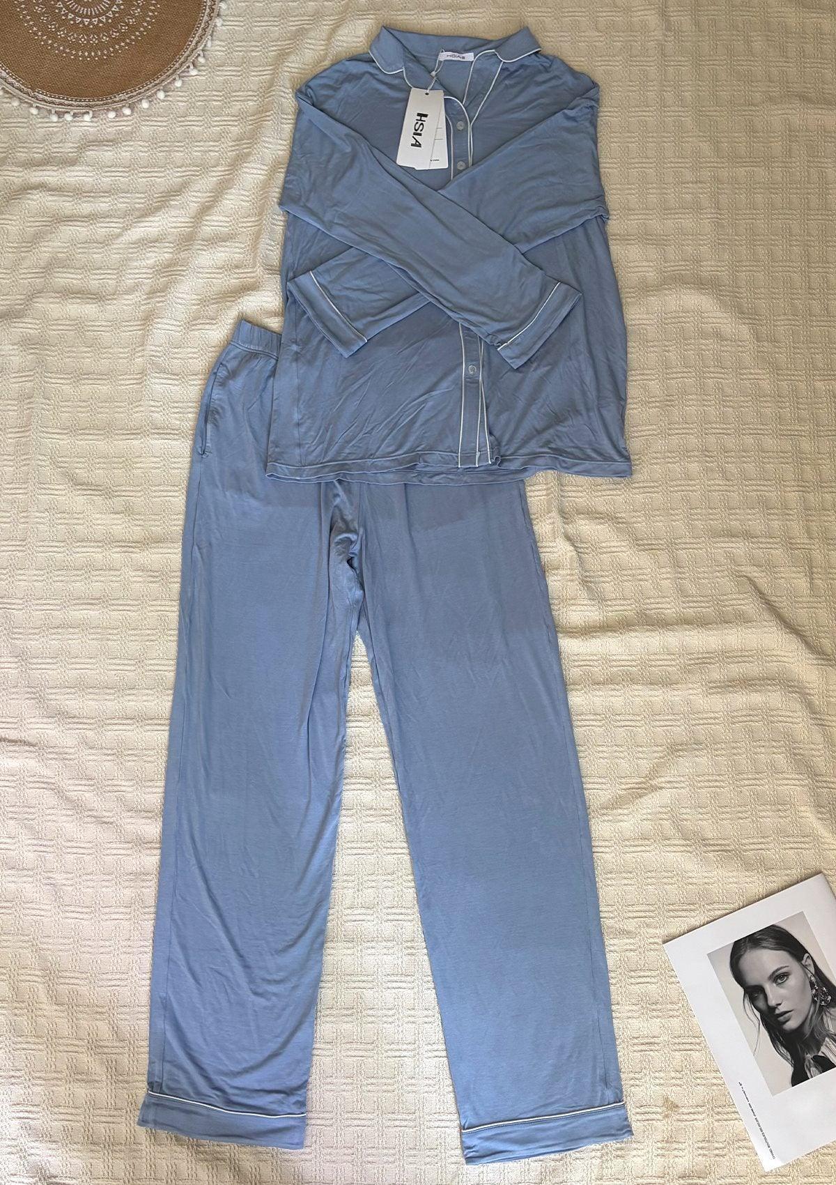 HSIA—HSIA Comfort Classic Pajama Set - HSIA