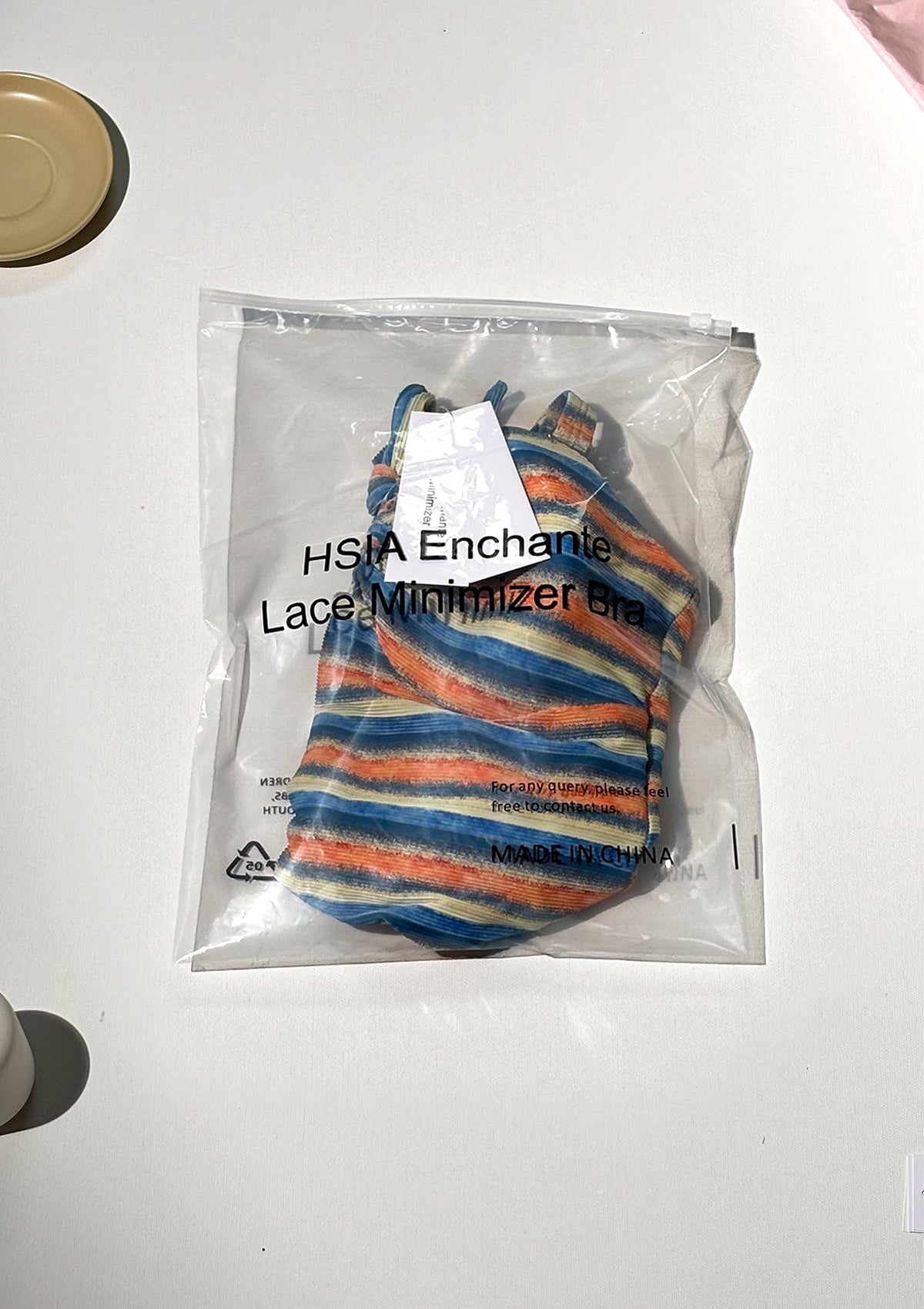 HSIA Enchante Multiway Multi-colored Striped One-piece Swimsuit - HSIA