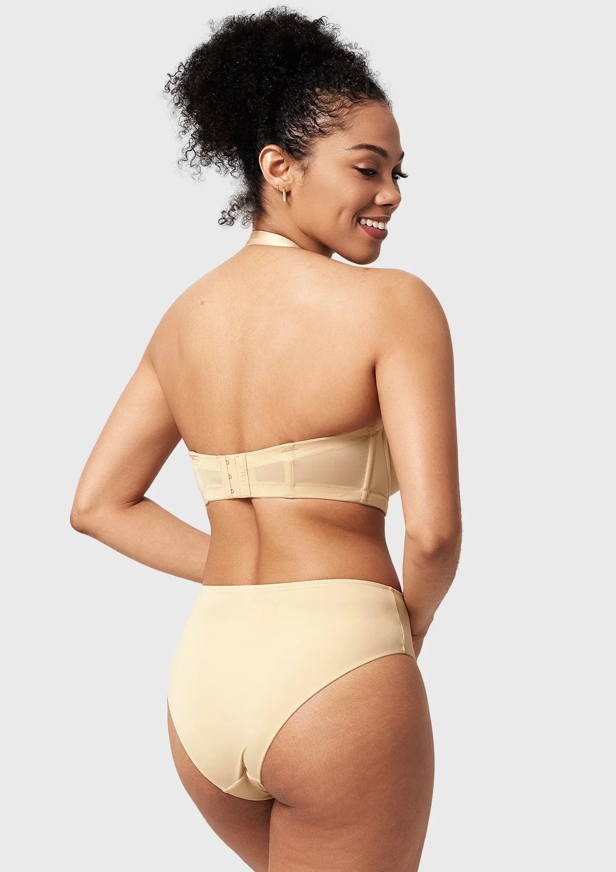 Classic Comfort Multiway Lightly Padded Underwire Strapless Bra - HSIA