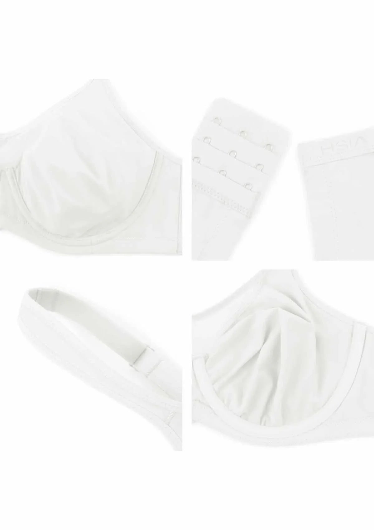 (Cardi B recommends)CoolComfort Smoothing Unlined Minimizer Underwire Bra - HSIA