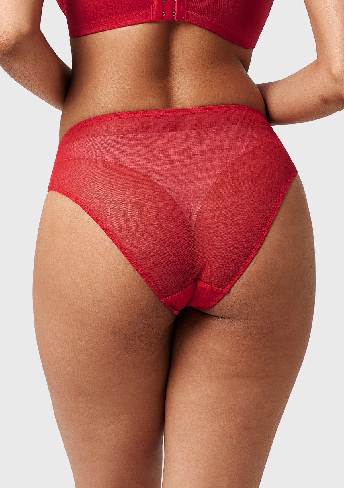 Enchante High-Rise Lace Brief Underwear - HSIA