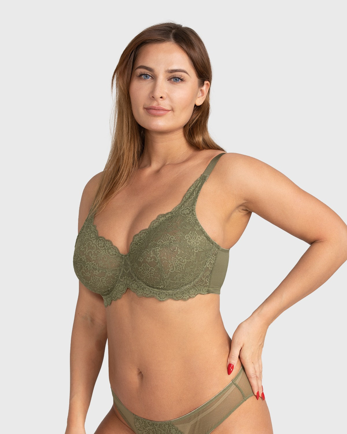 HSIA Black All-Over Floral Lace Bra - HSIA
