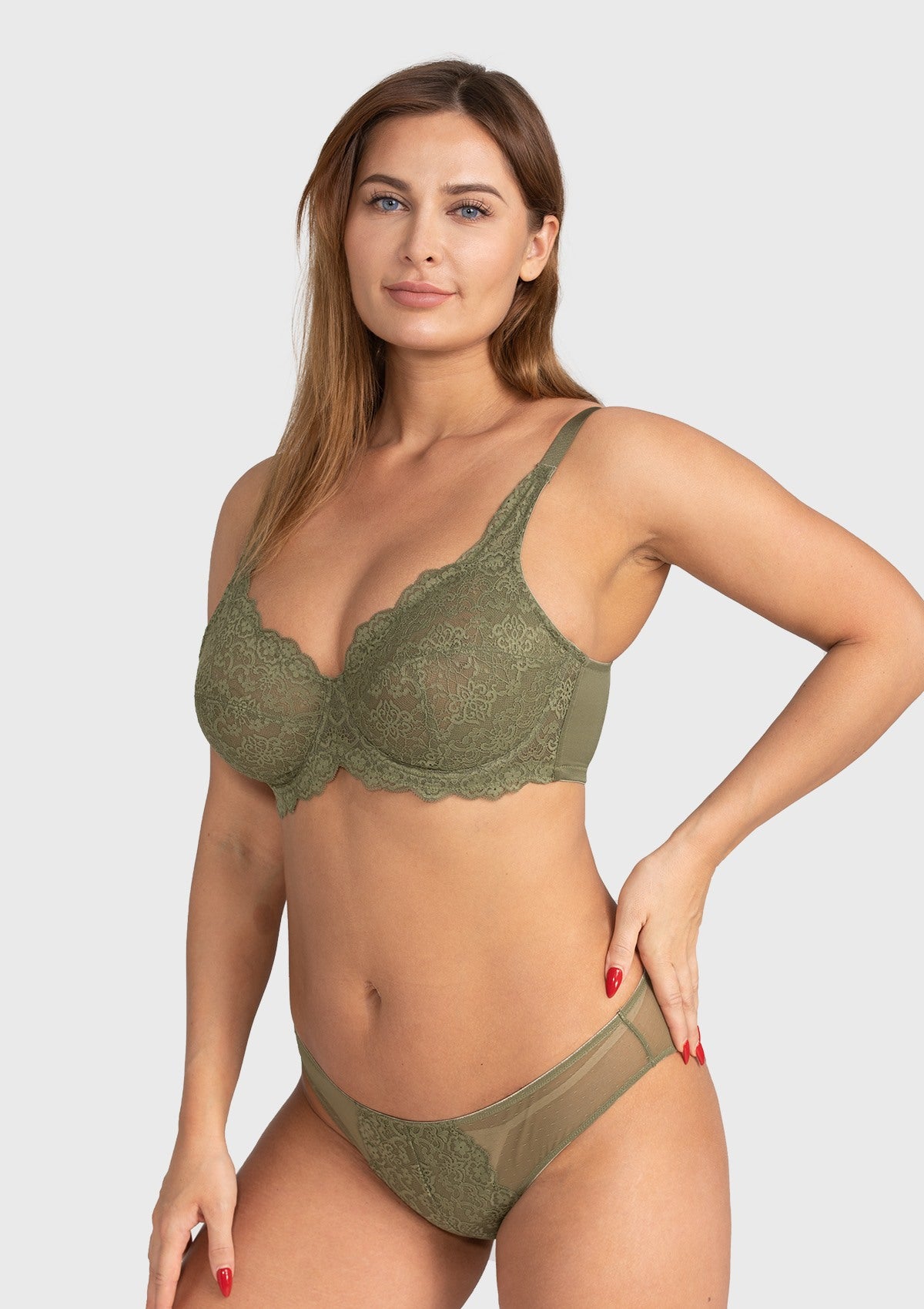 HSIA Black All-Over Floral Lace Bra - HSIA