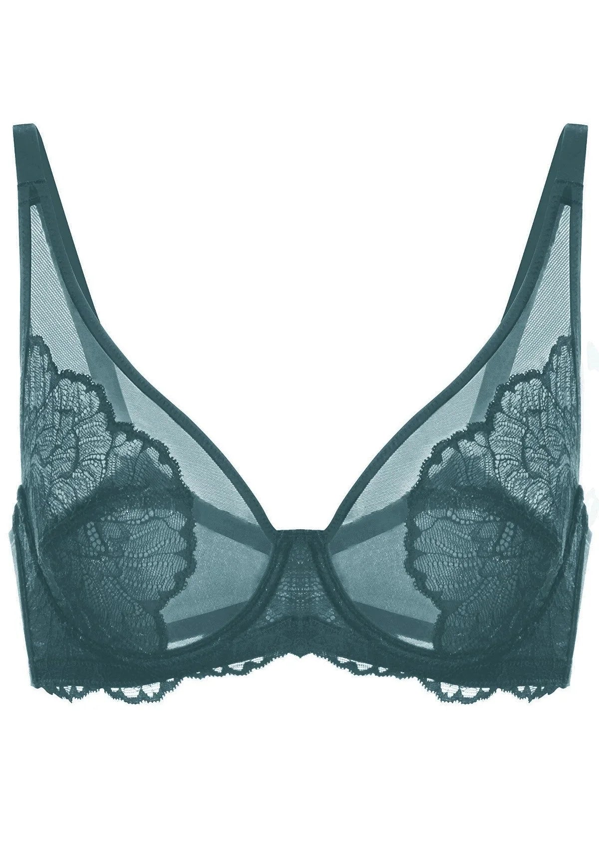 HSIA Blossom Pink Unlined Lace Bra - HSIA