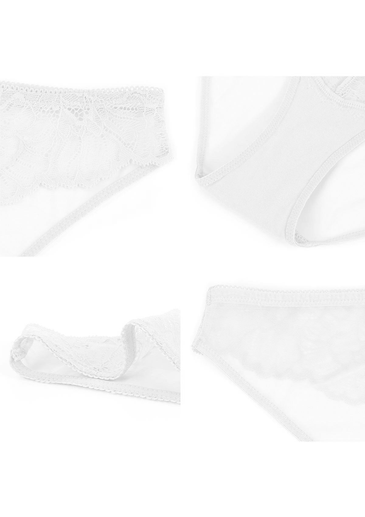 HSIA Blossom Lace Bikini Underwear - HSIA