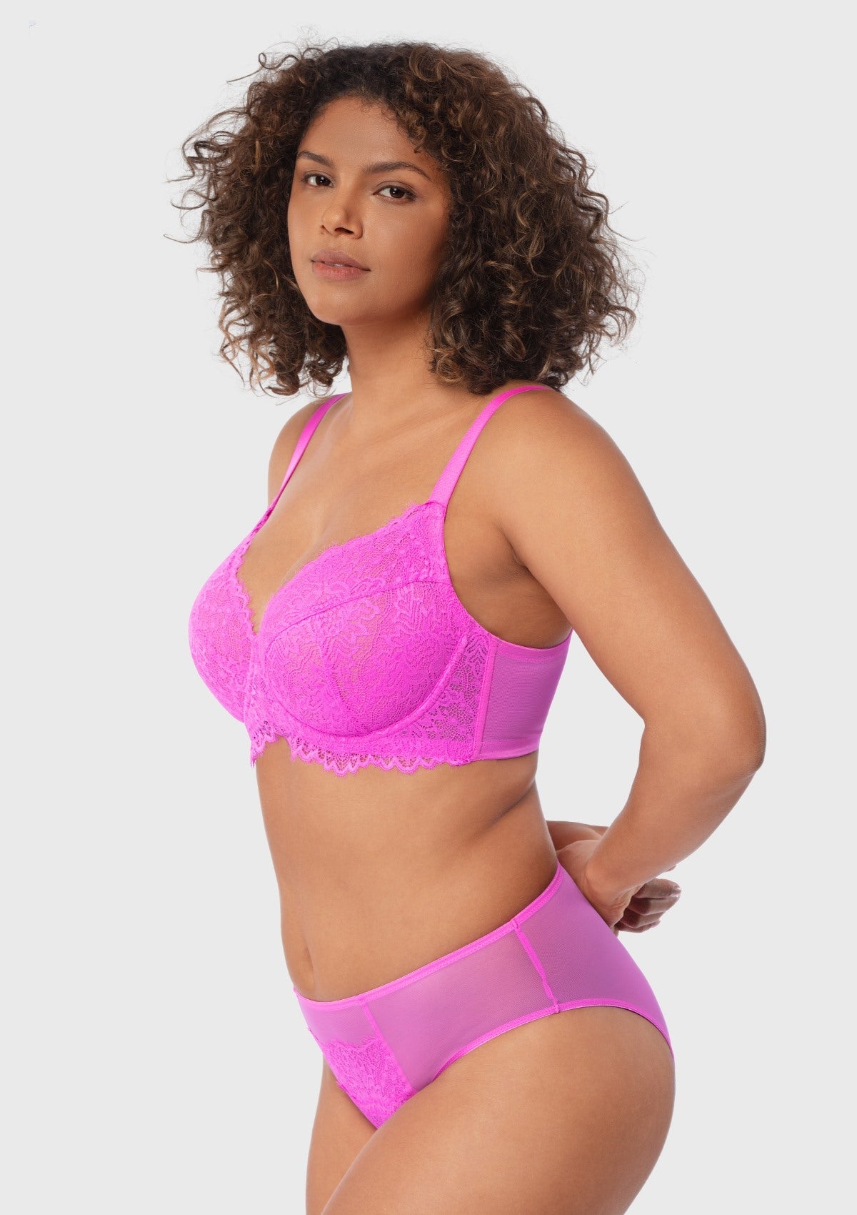 HSIA Black Sunflower Underwire Lace Bra - HSIA