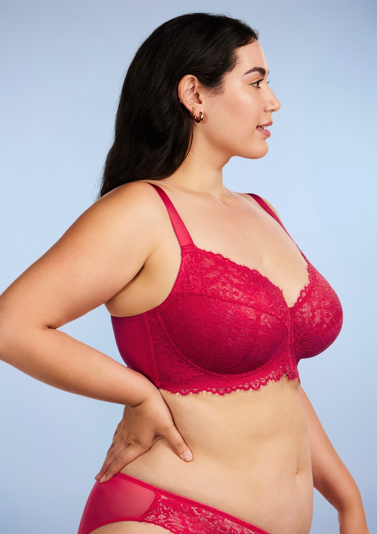 HSIA Black Sunflower Underwire Lace Bra - HSIA