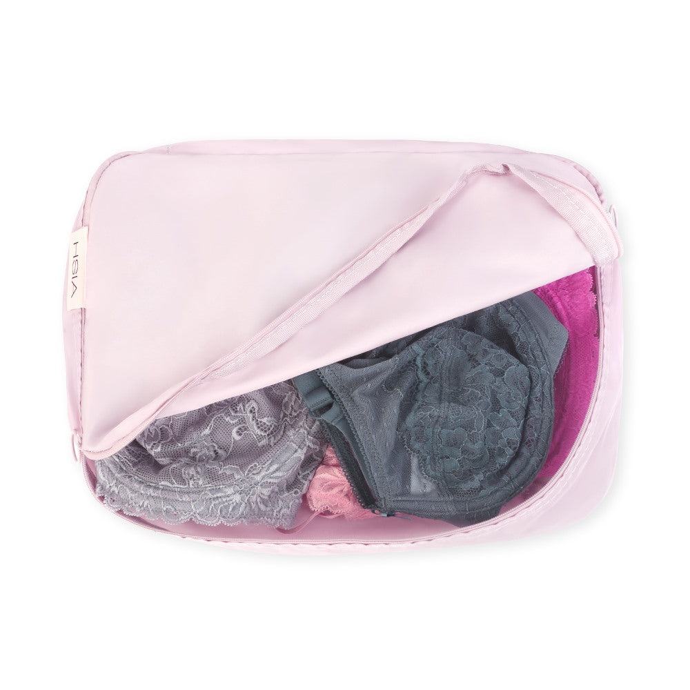 HSIA Underwear Lingerie Travel Luggage Packing Organizer Storage Bag - HSIA