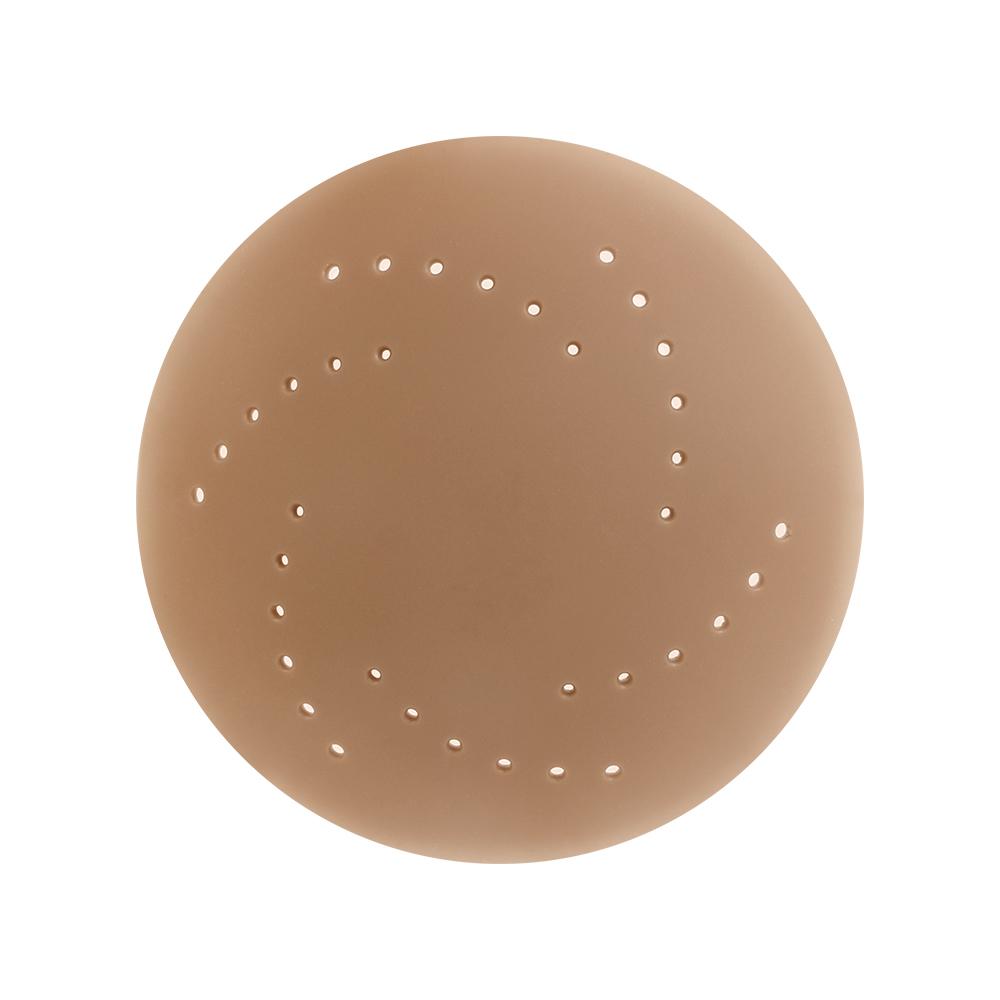 HSIA AirSwirl Breathable Ultra Thin 0.1mm Invisible Food-Grade Silicone Nipple Covers Hypoallergenic Reusable Seamless Pasties for Large Breasts DDD Cup