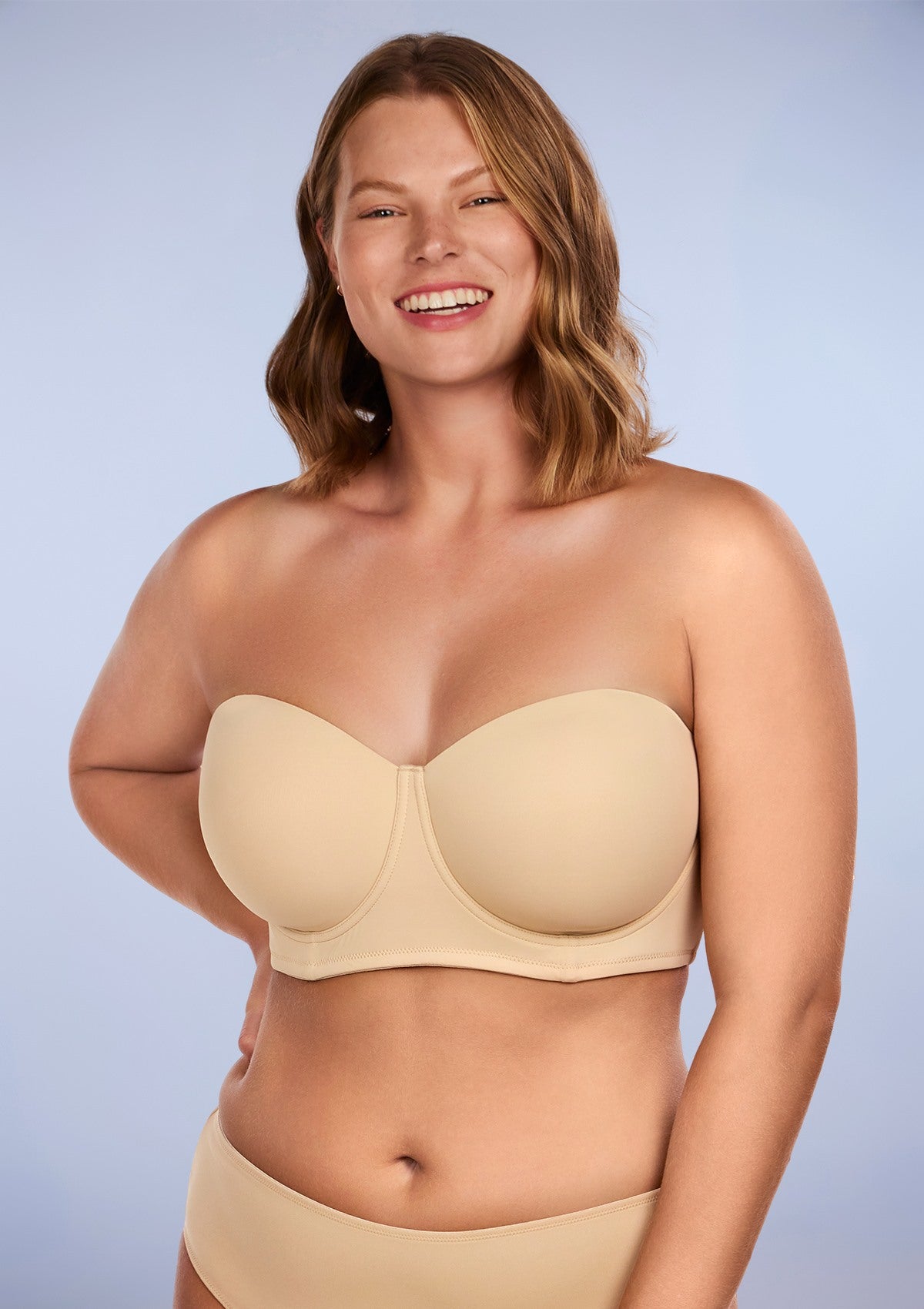 Margaret Seamless Molded Convertible Multiway Strapless Bra - HSIA