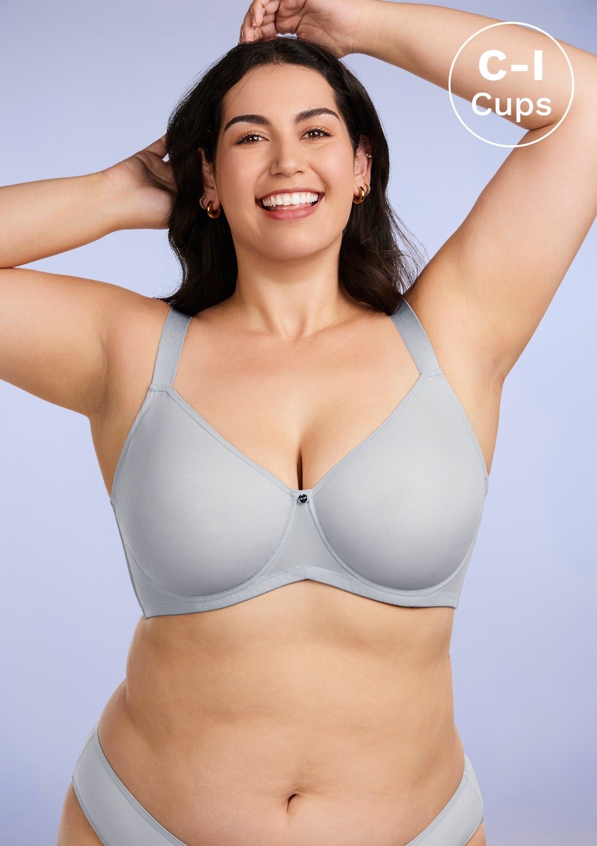 Marquita Ultimate Comfort Unlined Mesh Underwire Bra - HSIA