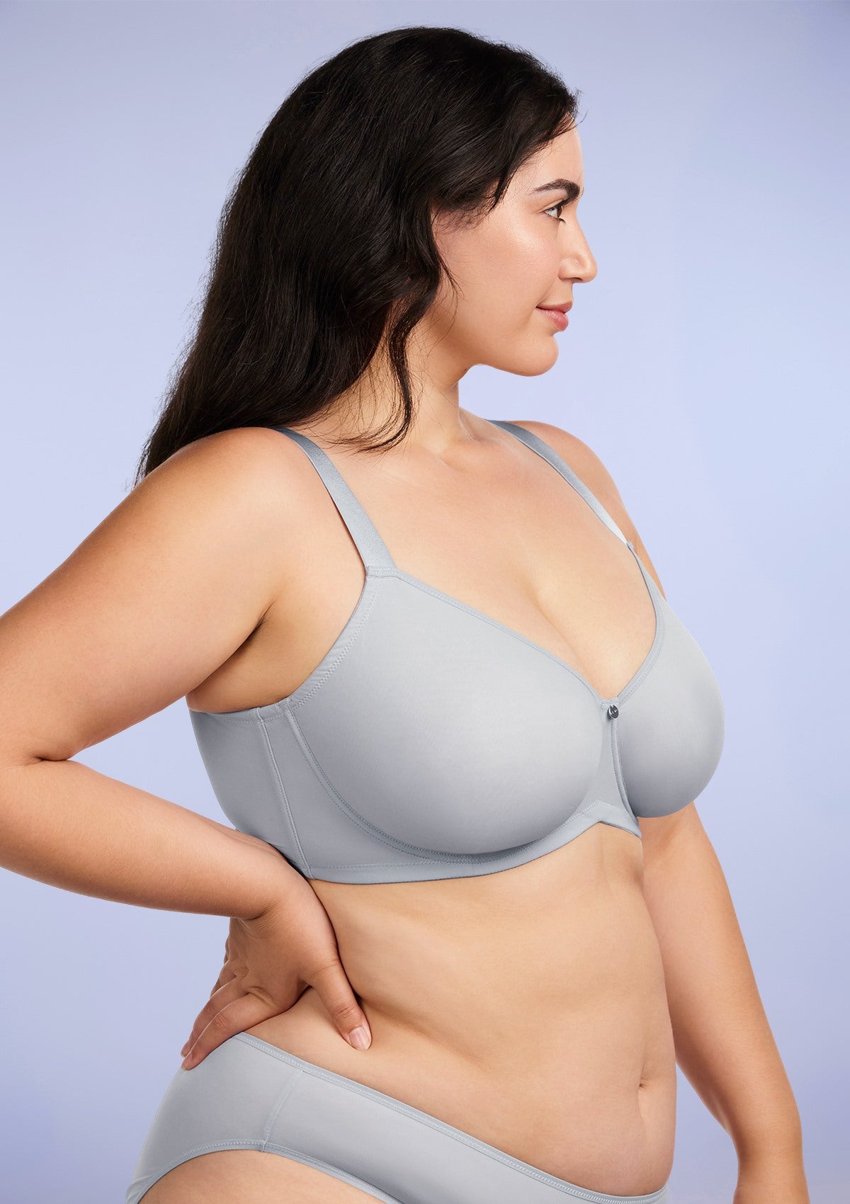 Marquita Ultimate Comfort Unlined Mesh Underwire Bra - HSIA