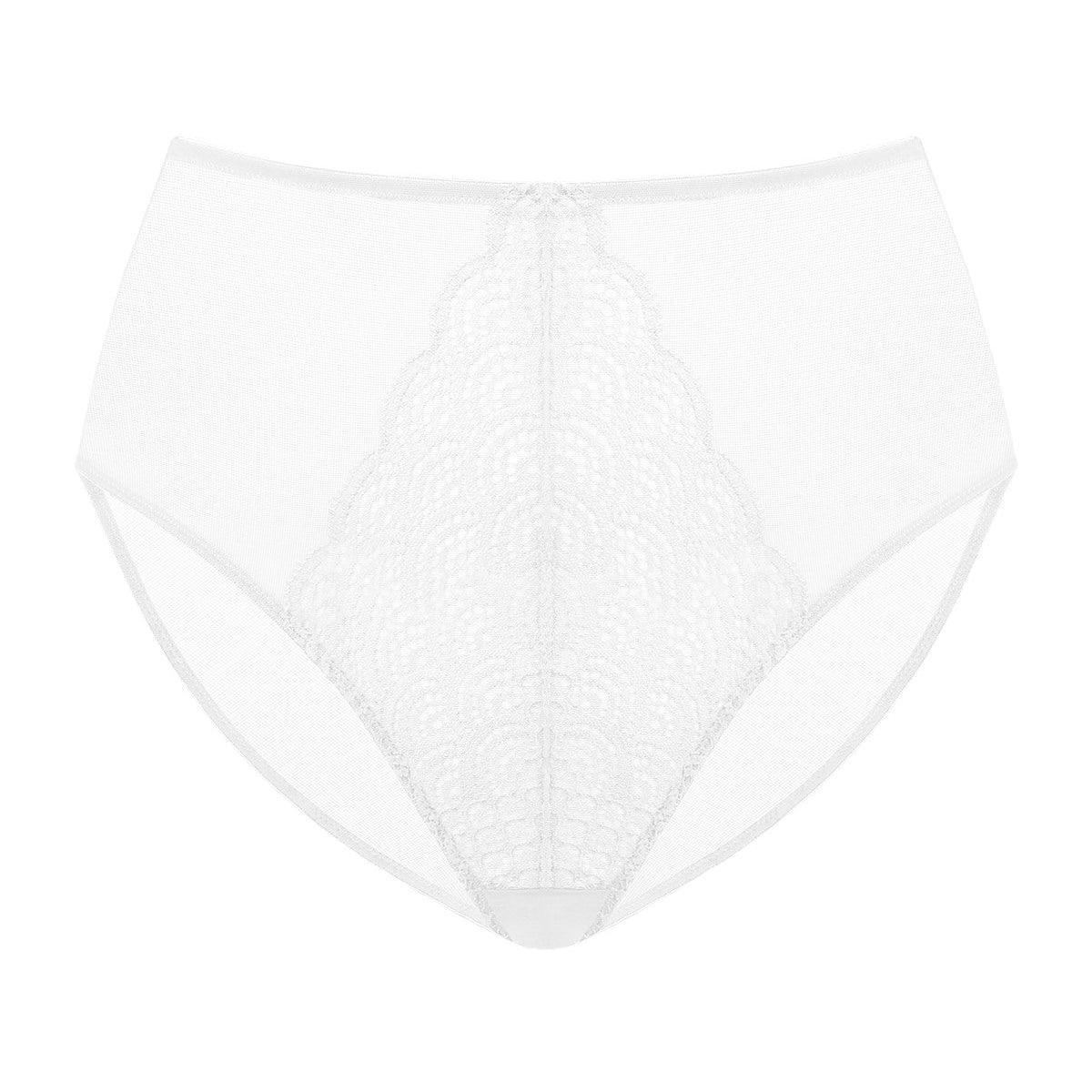 Songful Mermaid High-Rise Lace Brief Underwear - HSIA