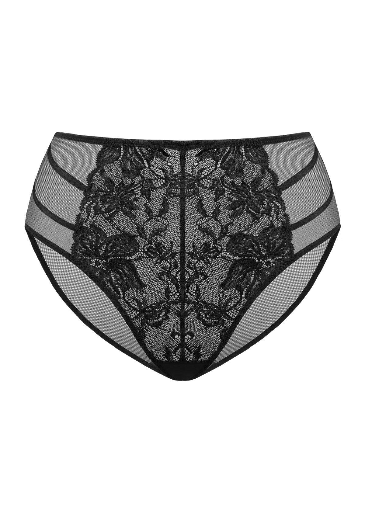 Pretty In Petals High-Rise Lace Brief Underwear - HSIA