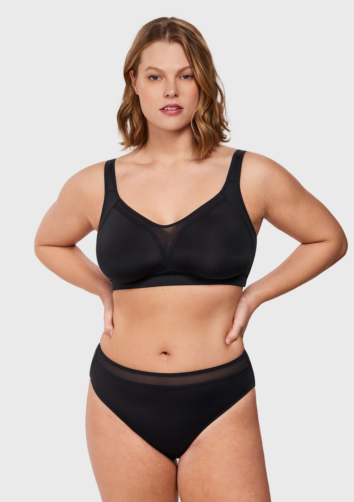 SoftSculpt Non-Padded Full Coverage Minimizer Wireless Bra - HSIA