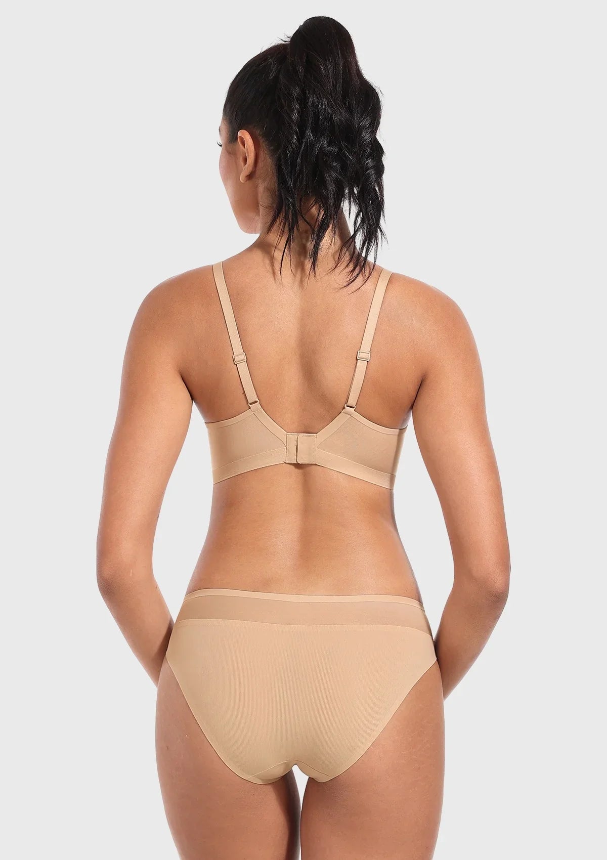 Songful CloudSoft Seamless Wireless Full Coverage Everyday Comfort Cooling T-shirt Bra - HSIA