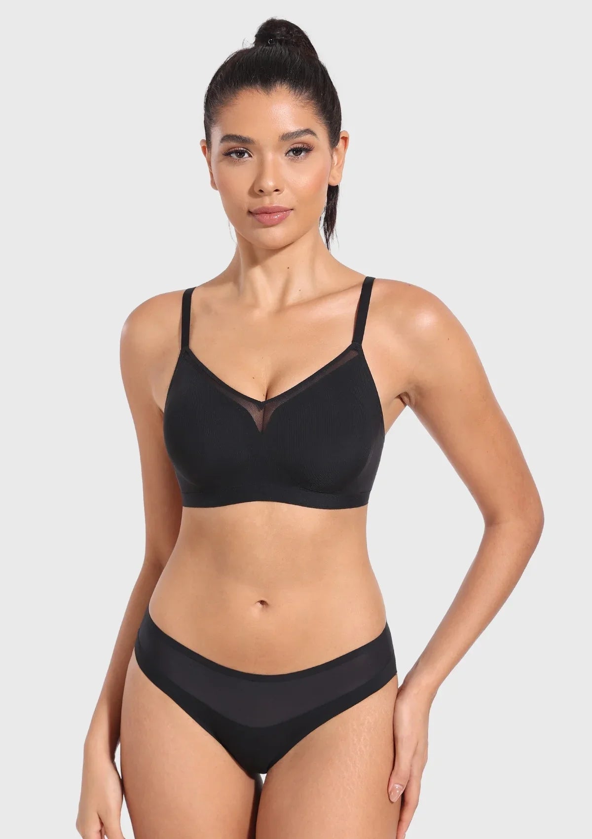 Songful CloudSoft Seamless Wireless Full Coverage Everyday Comfort Cooling T-shirt Bra - HSIA