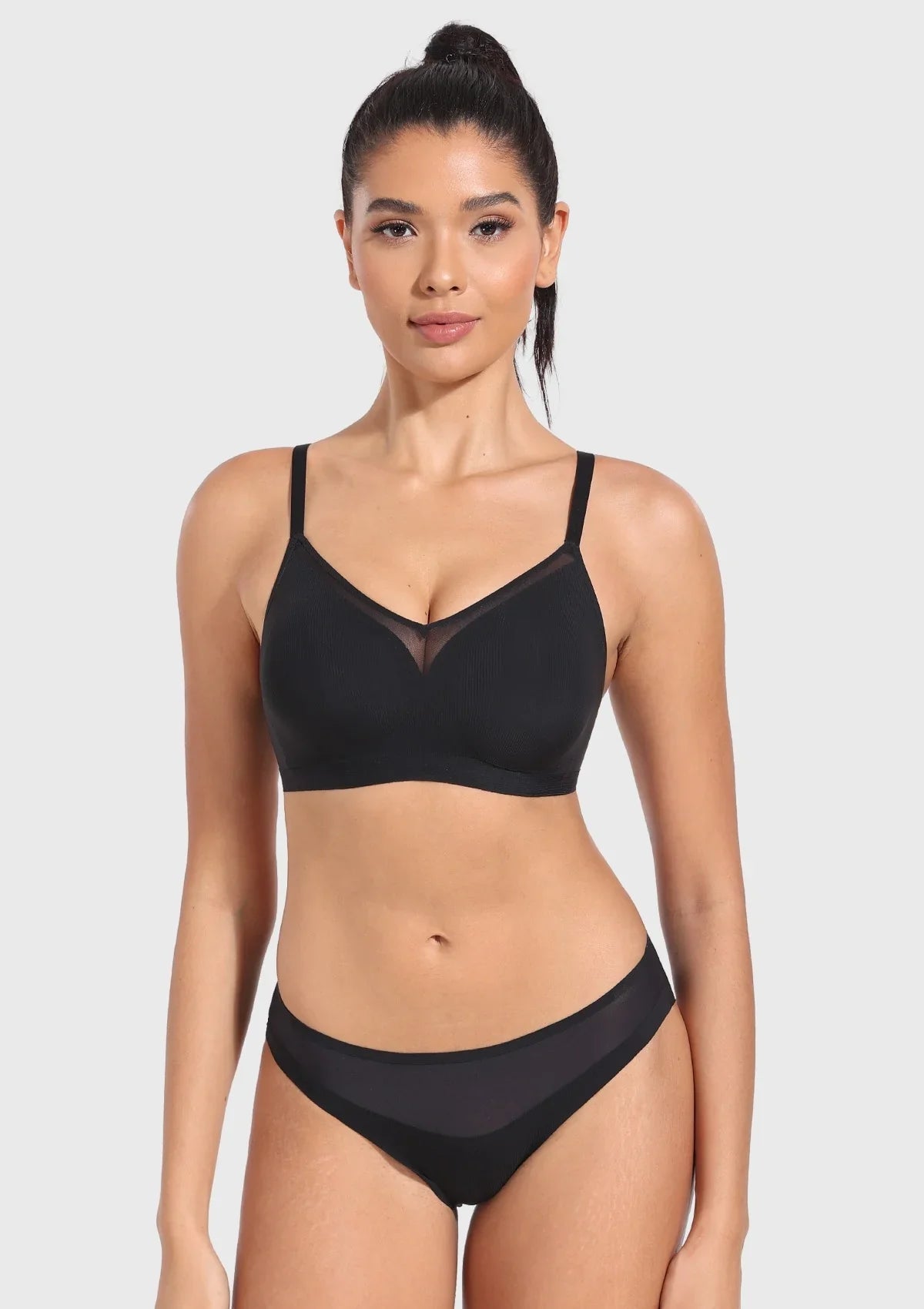 Songful CloudSoft Seamless Wireless Full Coverage Everyday Comfort Cooling T-shirt Bra - HSIA