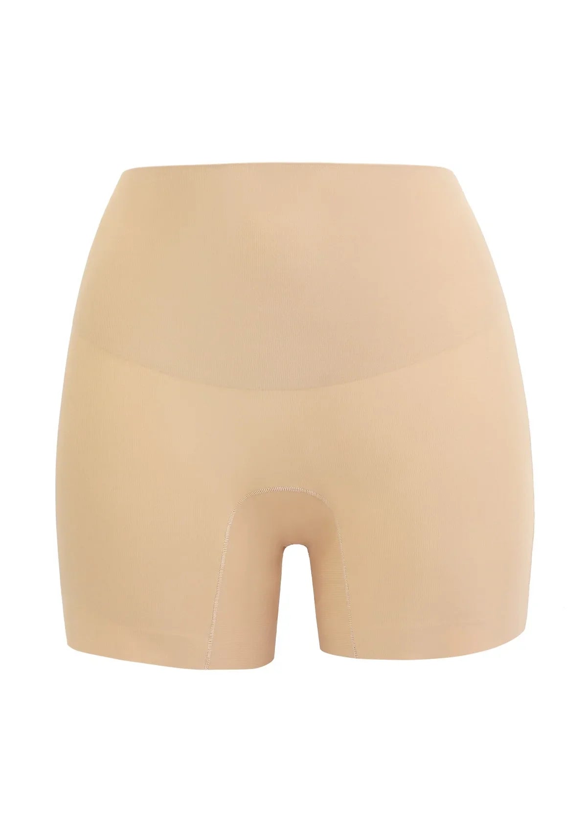 Songful High-Waist Seamless Tummy Control High Compression Shapewear Short - HSIA