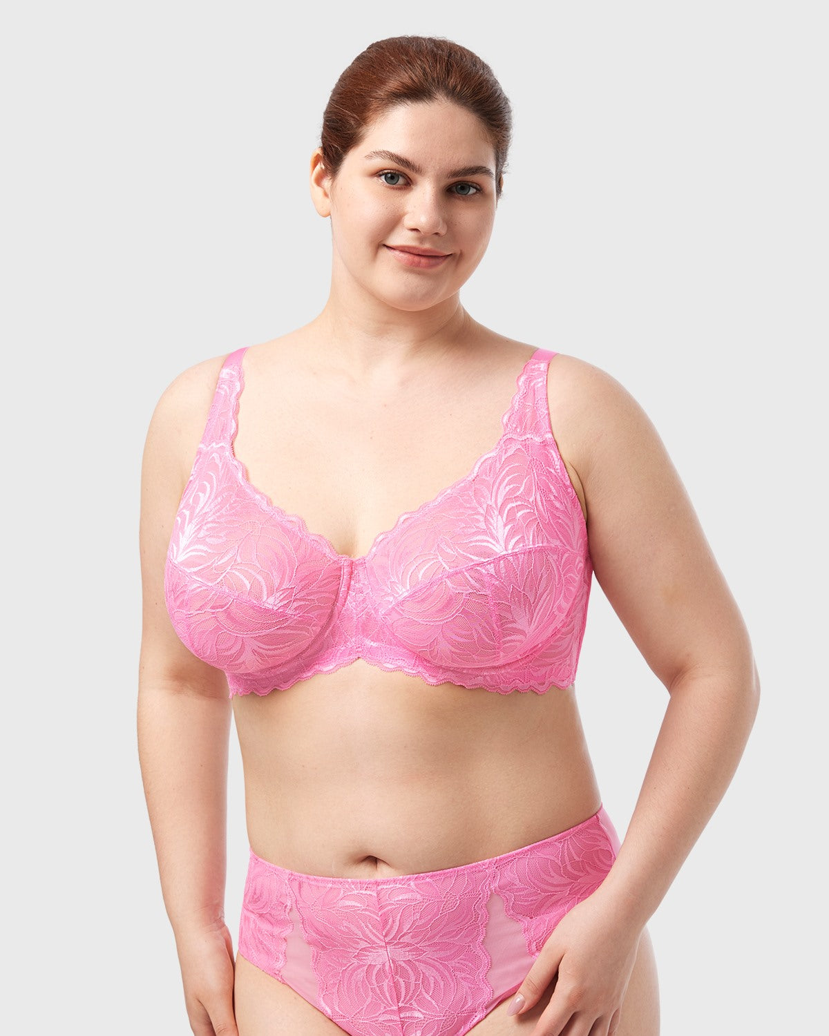 HSIA Grace Lace Bra Full Coverage Sexy Lift Comfortable - HSIA