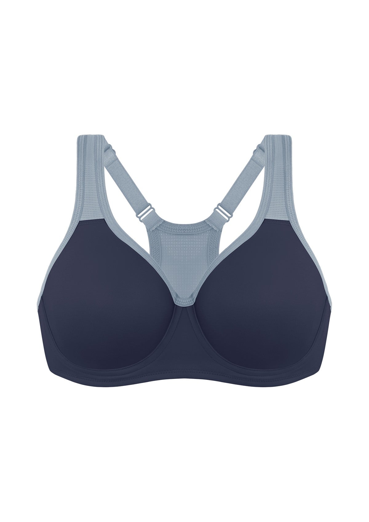 HSIA Athea Hybrid Active Vibe Soft Support Non-padded Unlined Full Coverage Wide Strap Outside Underwire Sports Bra - HSIA