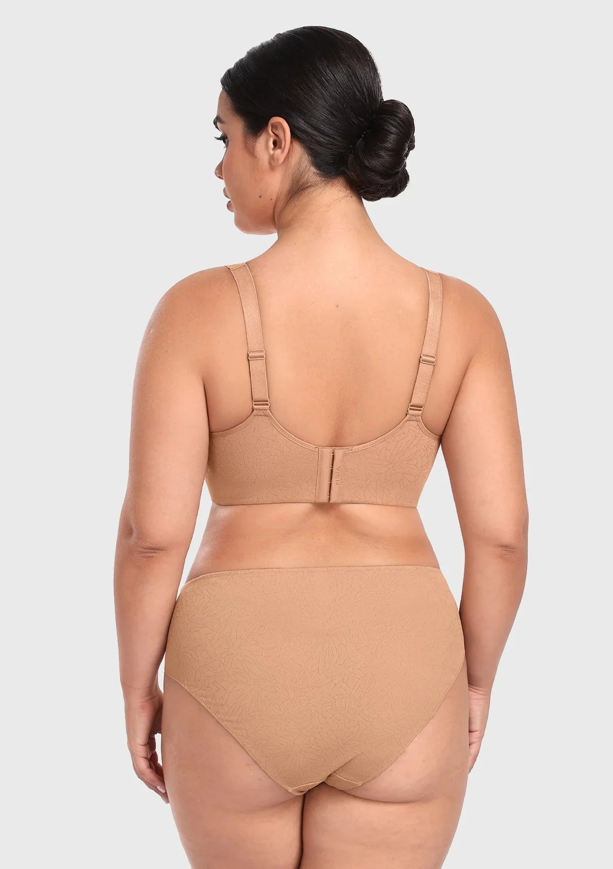 HSIA Joan Comfortzone Soft T-Shirt Full Coverage Unlined Unpadded Underwire Plus Size Minimizer Bra Everyday Bra - HSIA