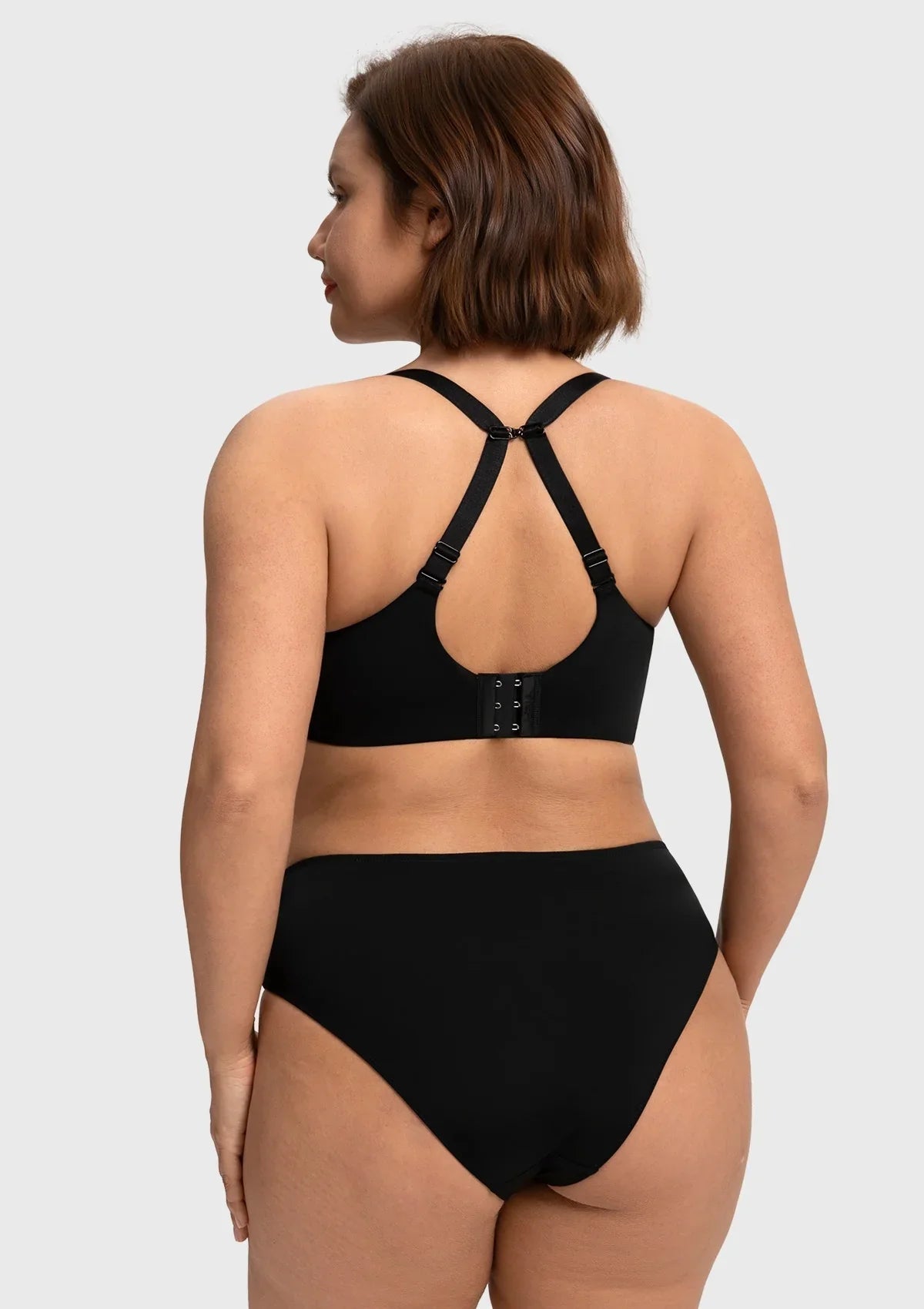 Comfort Underwire Front Closure Molded Cup Bra - HSIA
