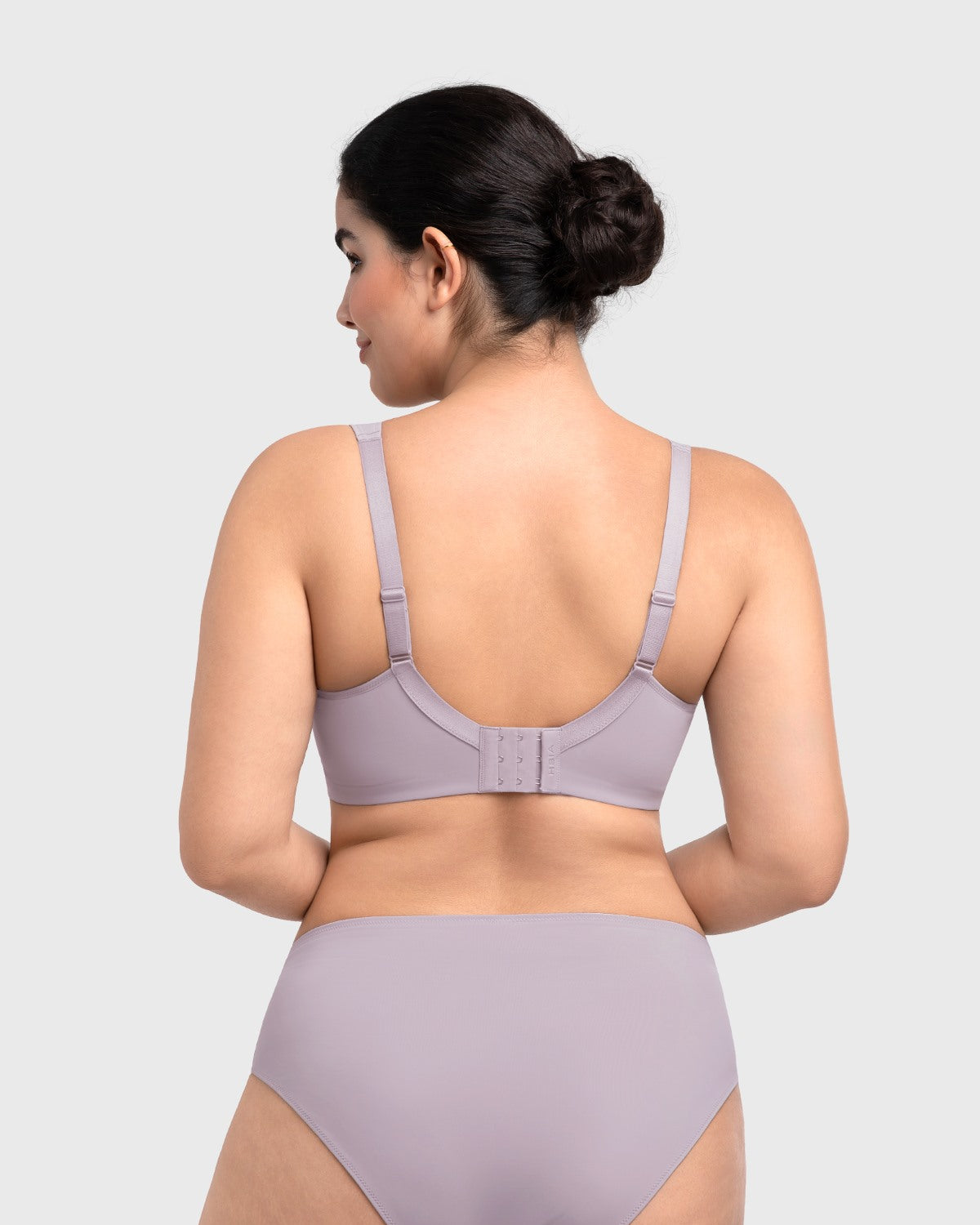 (Cardi B recommends)Joan Ultimate Soft Dark Beige T-shirt Unlined Minimizer Bra - HSIA