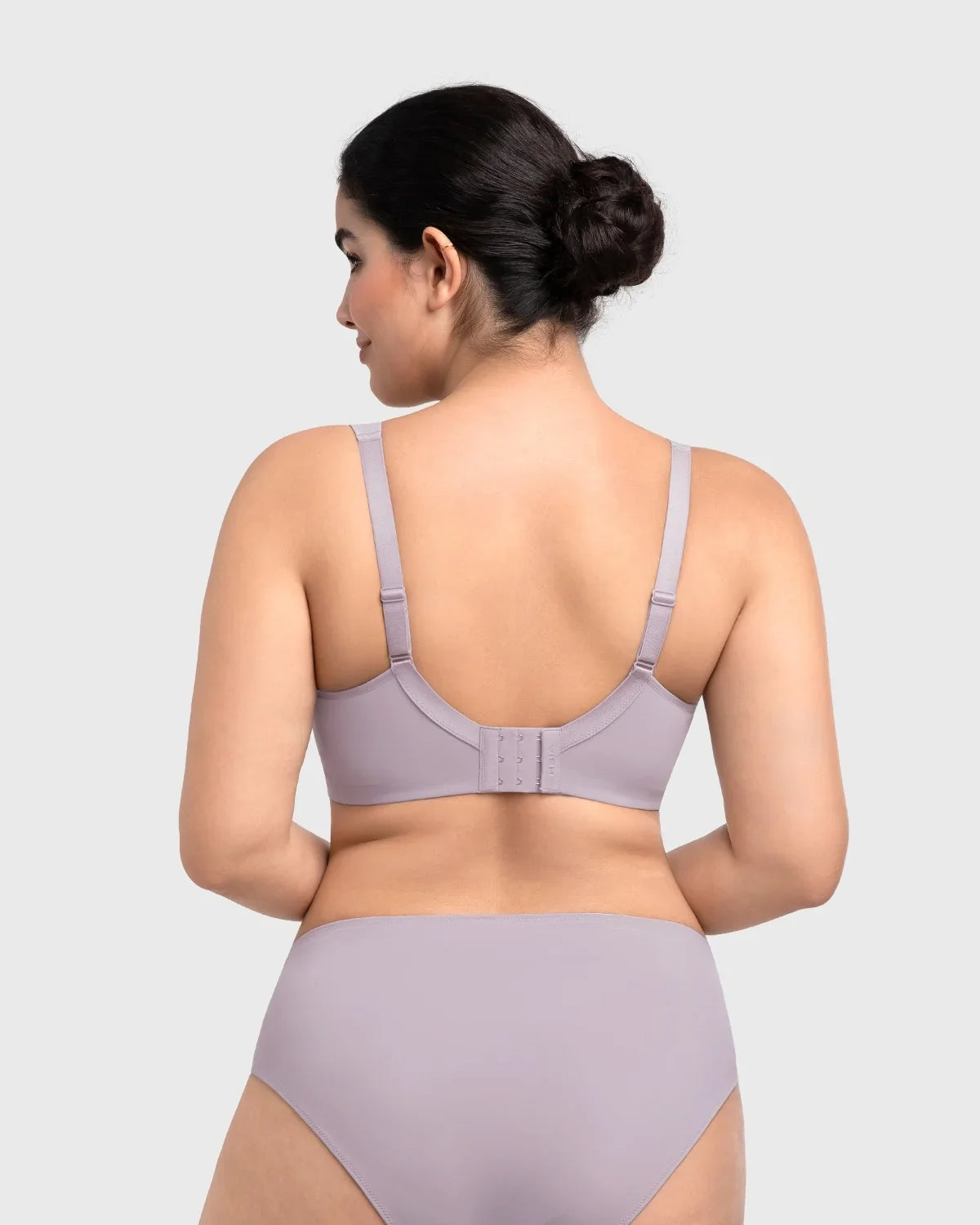 (Cardi B recommends)Joan Ultimate Soft Dark Beige T-shirt Unlined Minimizer Bra - HSIA