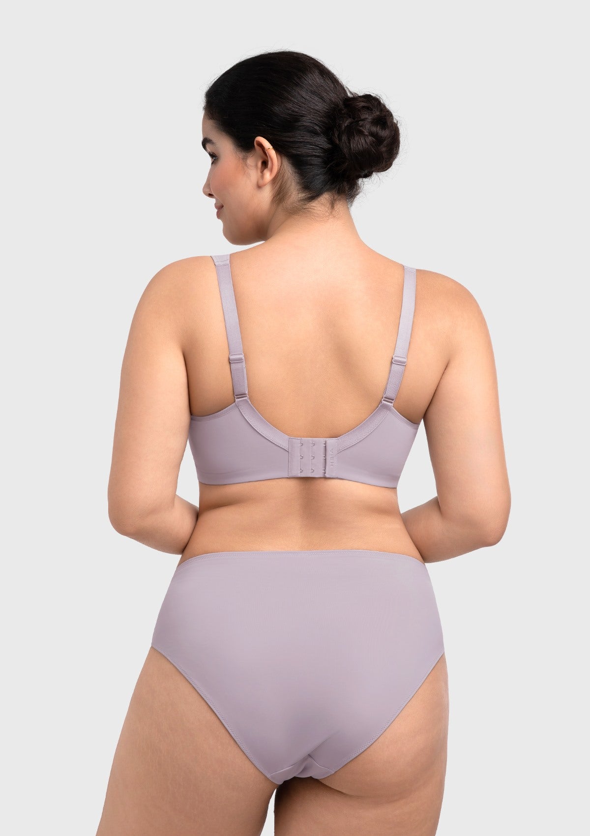 (Cardi B recommends)Joan Ultimate Soft Dark Beige T-shirt Unlined Minimizer Bra - HSIA