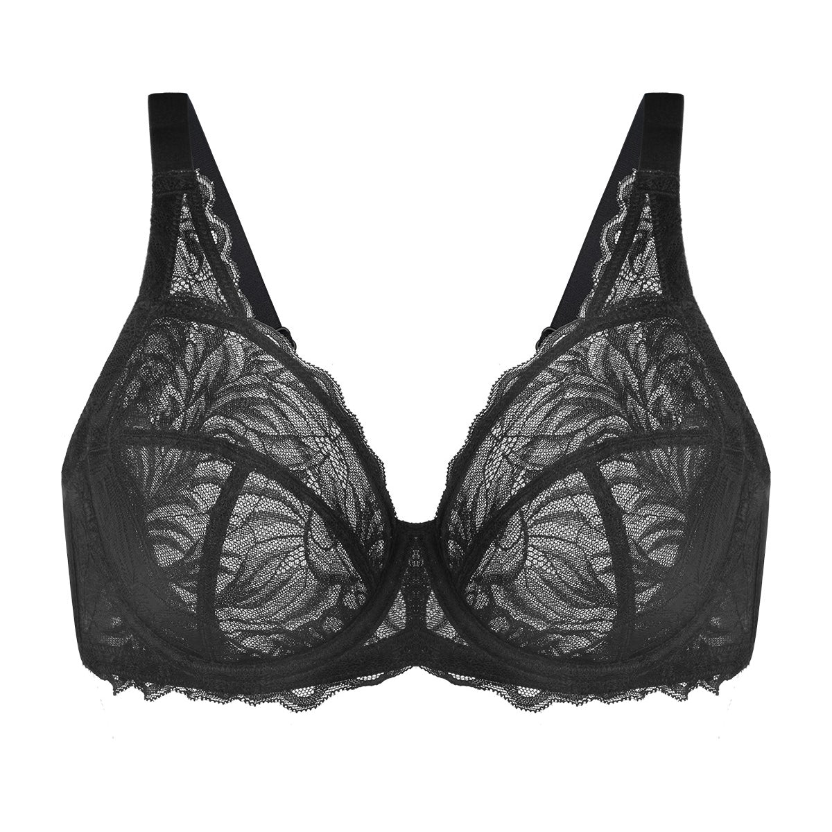 HSIA Grace Lace Bra Full Coverage Sexy Lift Comfortable - HSIA
