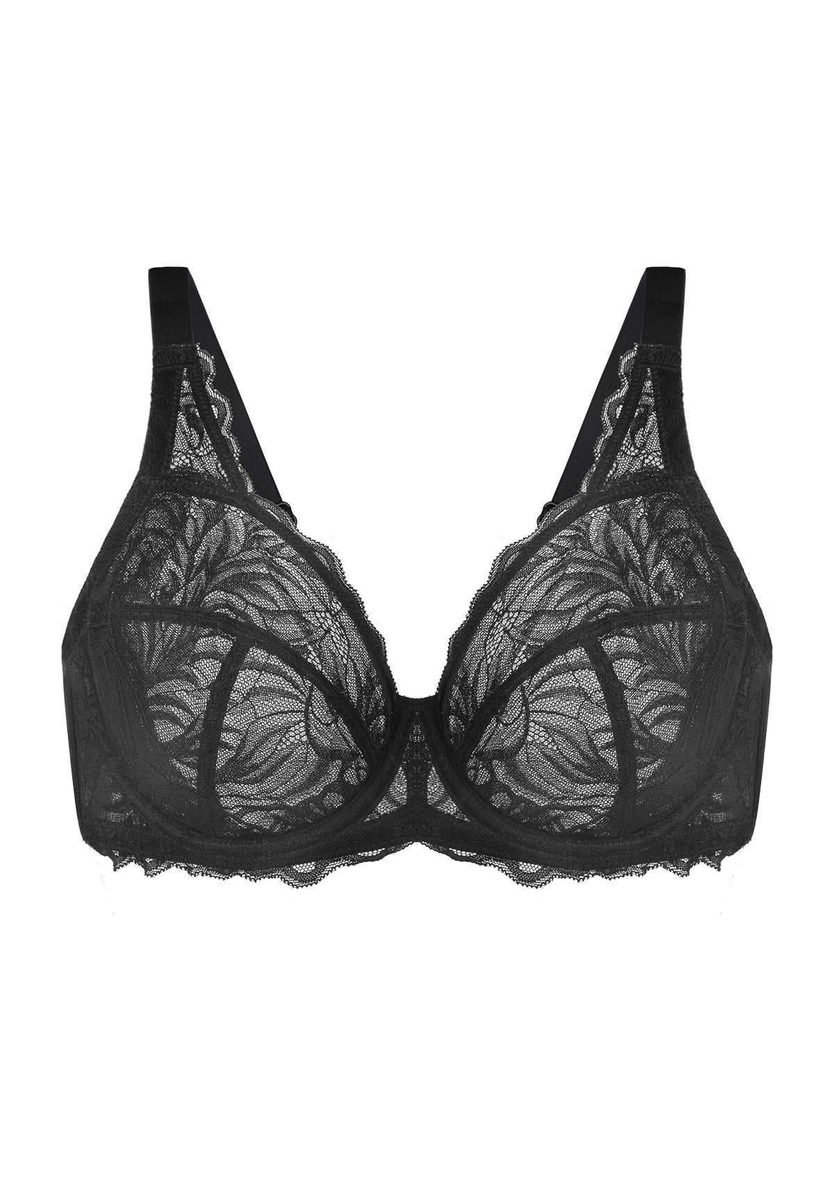 HSIA Grace Lace Bra Full Coverage Sexy Lift Comfortable - HSIA