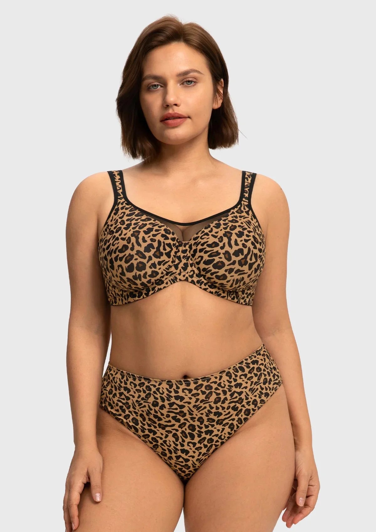 CoolComfort Smoothing Full Coverage Unlined Underwire Minimizer Bra - HSIA