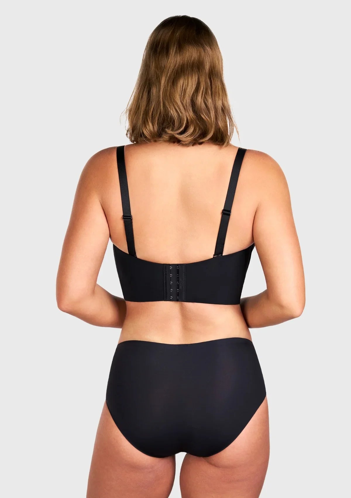 HSIA Longline Strapless Underwire Full Coverage Corset Bra - HSIA