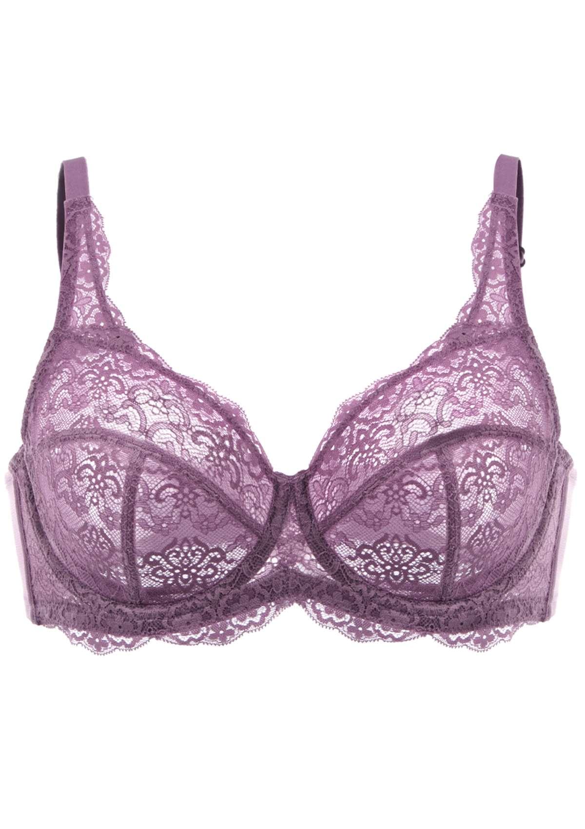 HSIA Black All-Over Floral Lace Bra Bundle - HSIA