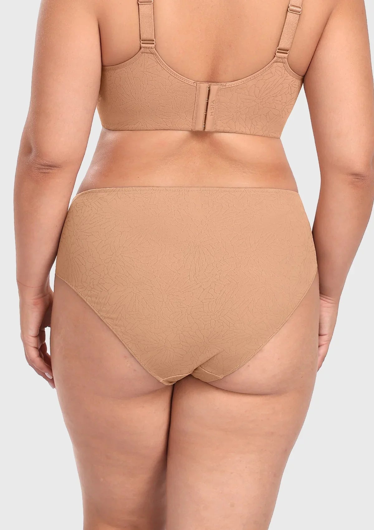 HSlA Joan Comfortzone Full Coverage High-Rise Bikini Underwear Soft Stretch Panties Lingerie - HSIA