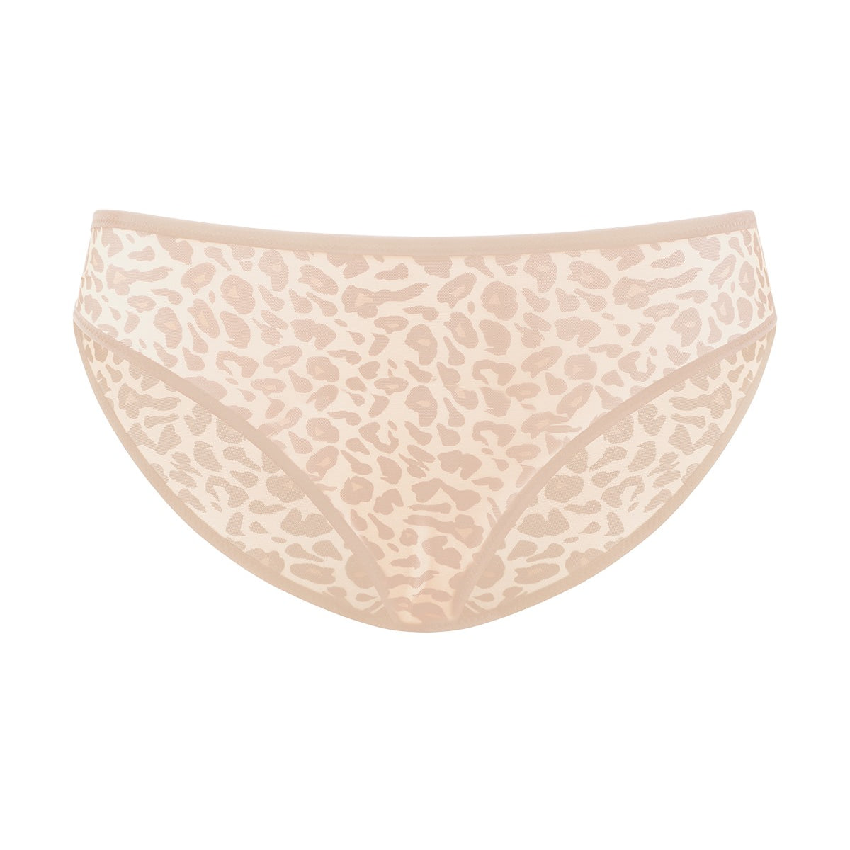 HSIA Leopard Wild High Stretch Briefs Soft Breathable Mesh Panty - HSIA