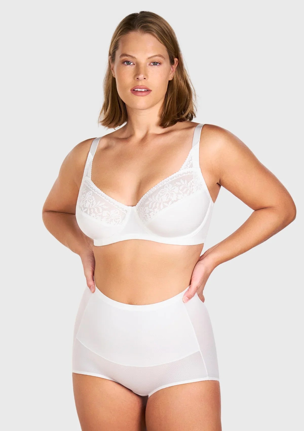 Supportive Seamless Underwire Full Cup Bra - HSIA