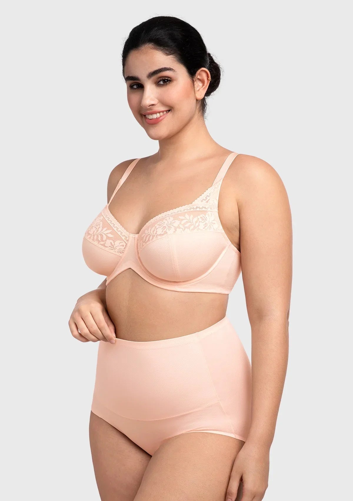 Supportive Seamless Underwire Full Cup Bra - HSIA