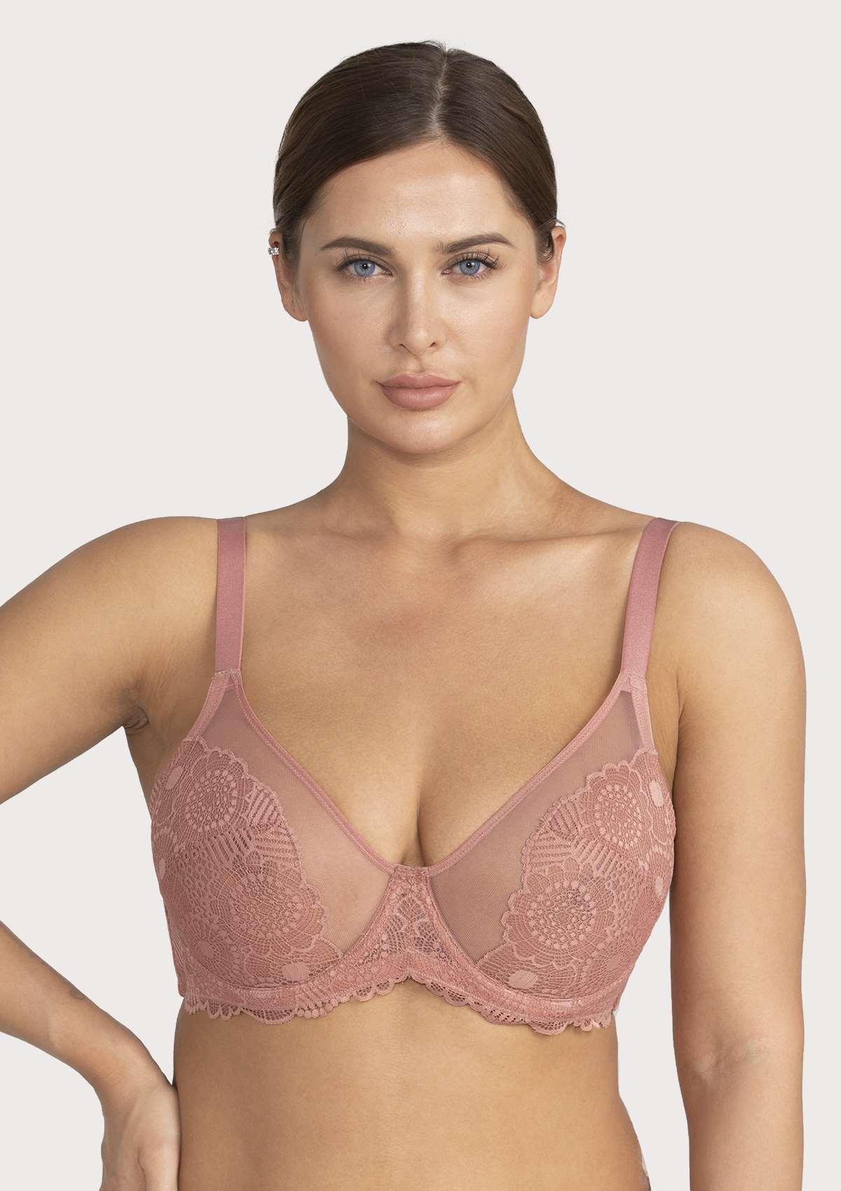 Lantana Sexy Unlined Underwire Bra - HSIA