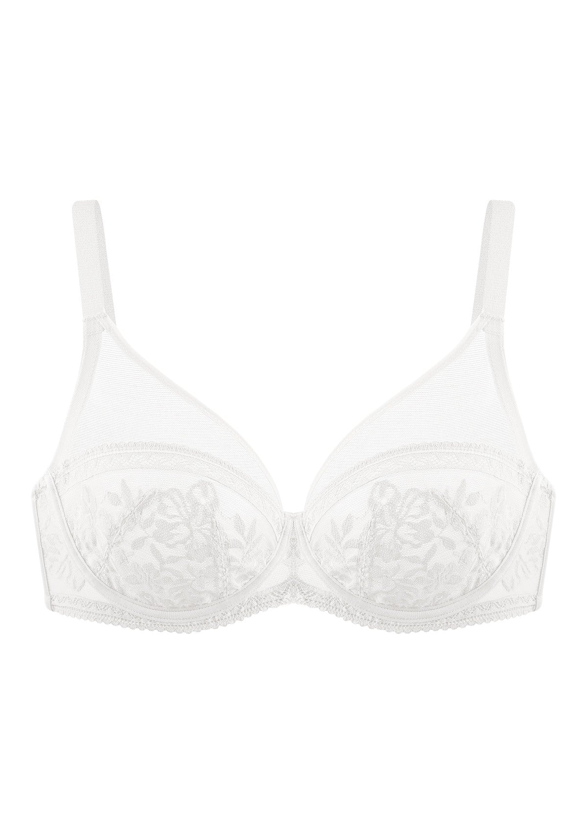 Gladioli Lace Unlined Underwire Bra - HSIA