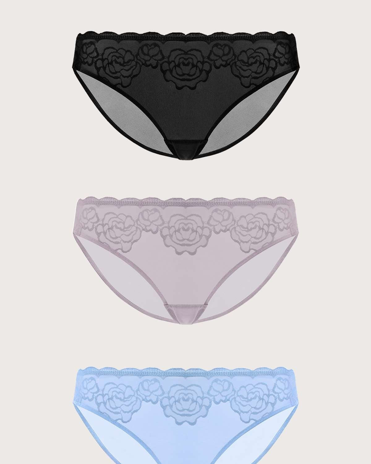 Gift Set - 3-Piece Panty Collection - HSIA