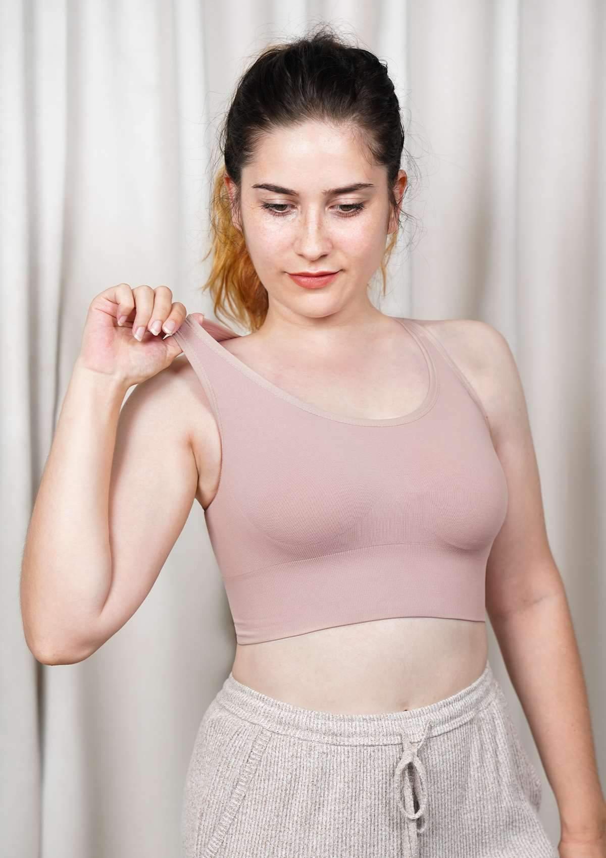 HSIA Racerback Padded Sports Bra - HSIA