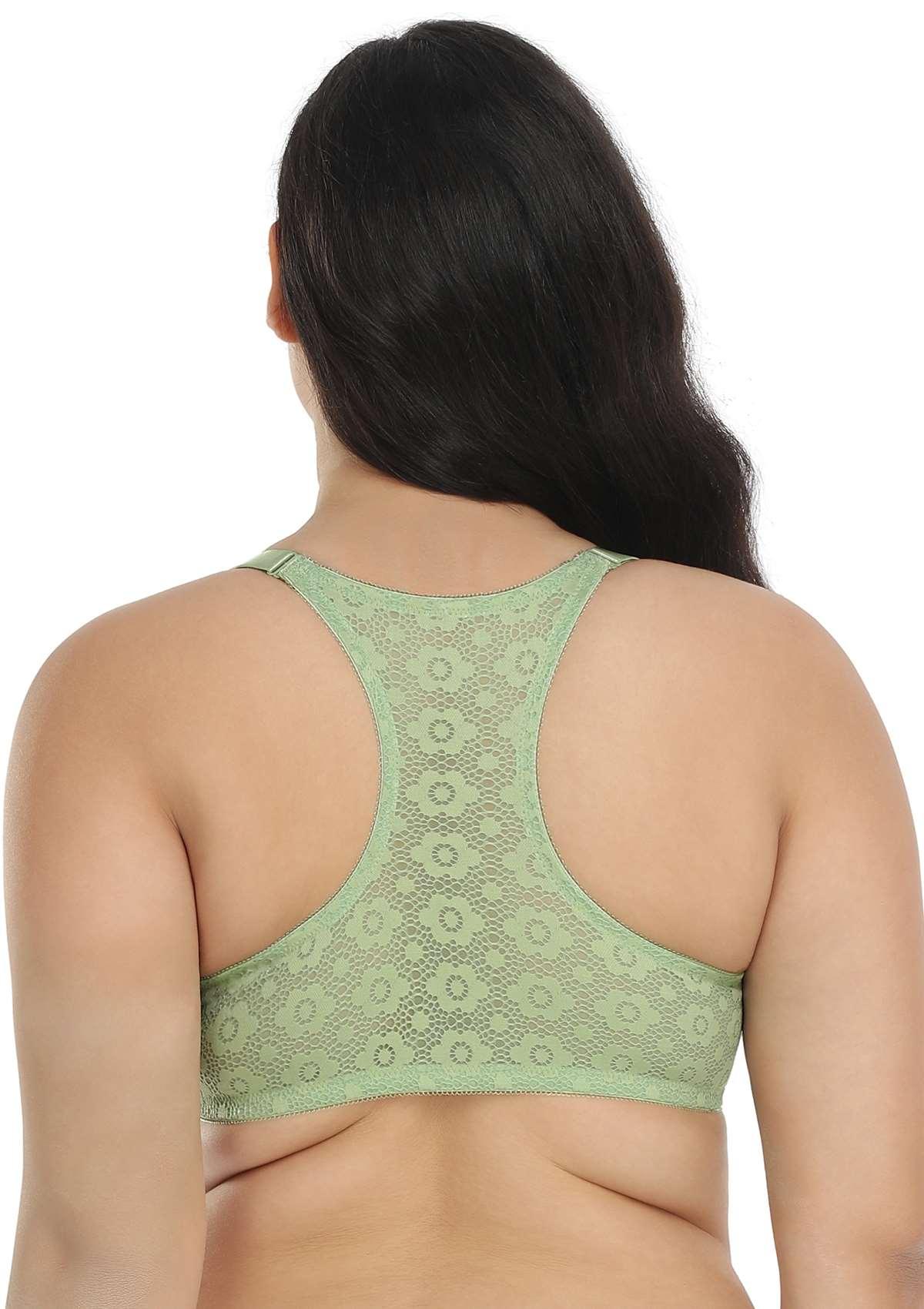 Serena Front-Close Lace-Back Underwire Bra - HSIA