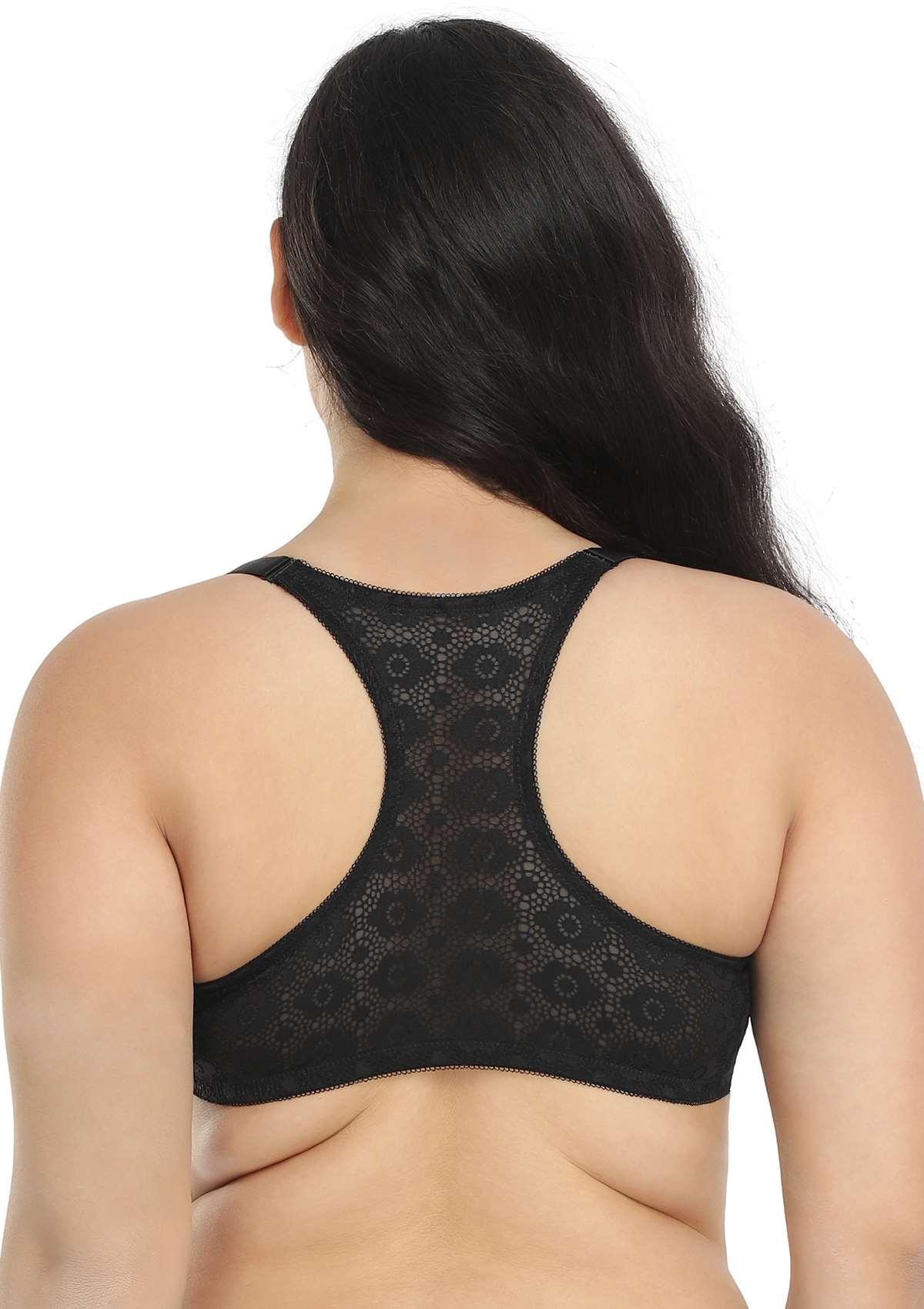 Serena Front-Close Lace-Back Underwire Bra - HSIA