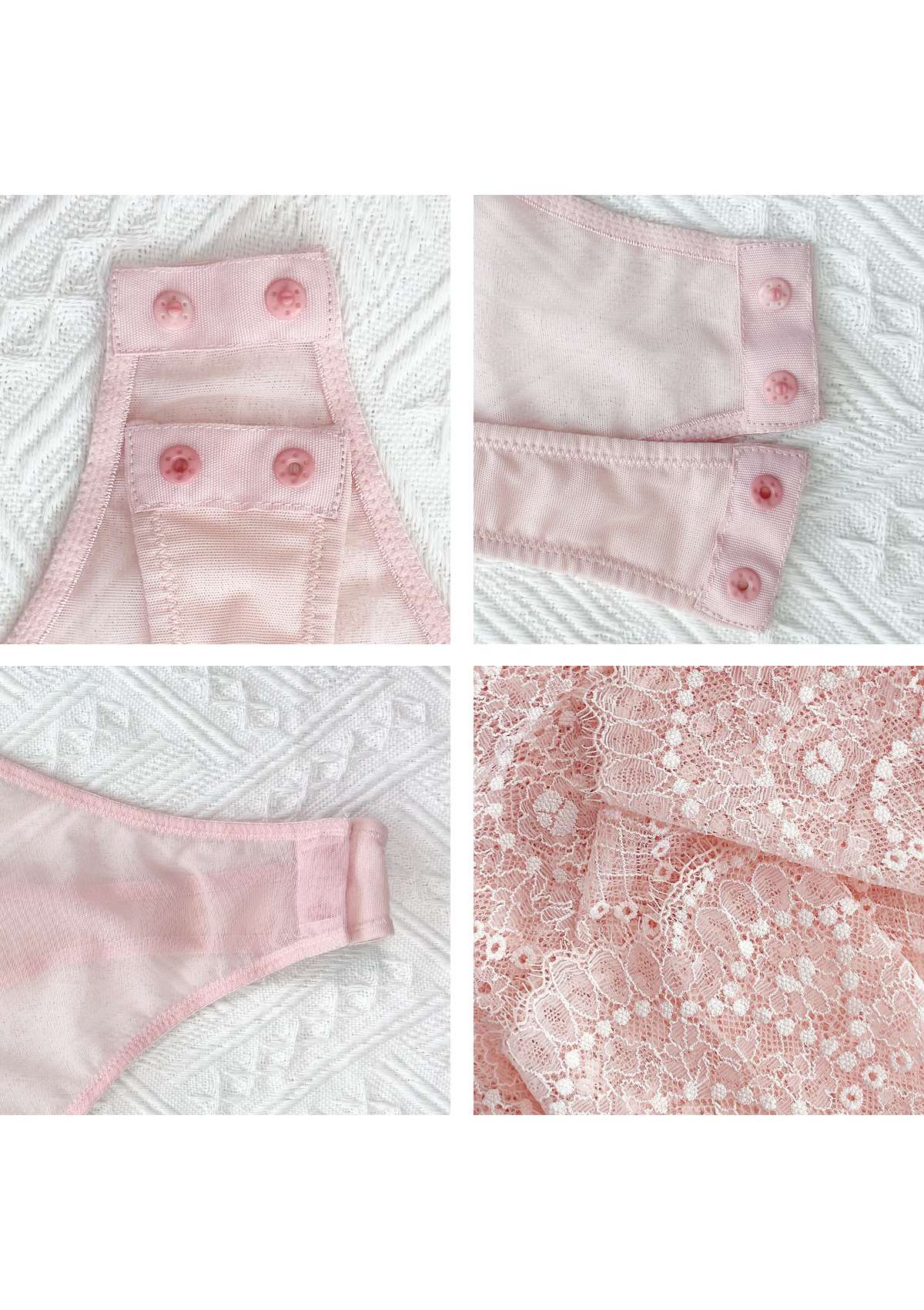 HSIA Lace Long Sleeve Teddy - HSIA