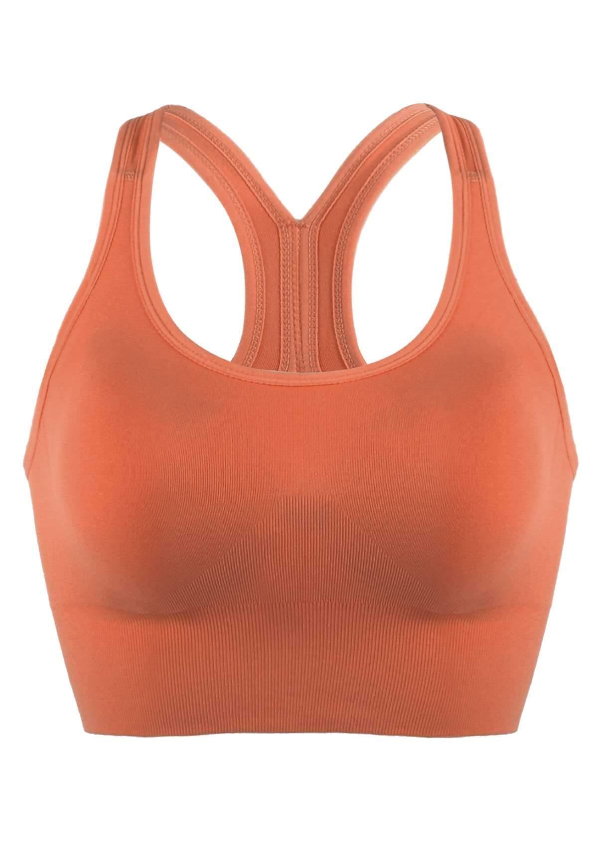 HSIA Racerback Padded Sports Bra - HSIA