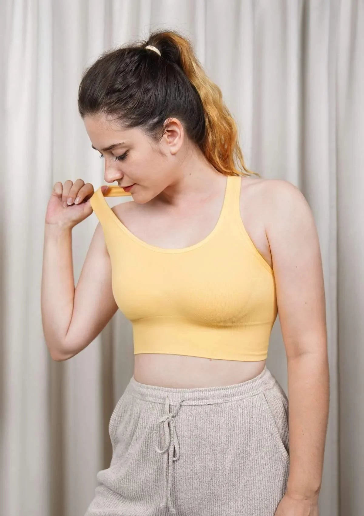 HSIA Racerback Padded Sports Bra - HSIA
